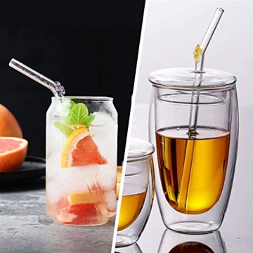 Reusable Flower Glass Straws - Perfect for Every Drink