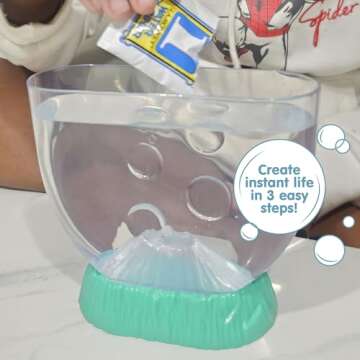 Sea-Monkeys® Ocean Volcano - World's Only Instant Pets® - Assorted Colors - Ages 6+ (Pack of 1)