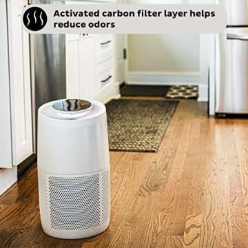 Instant HEPA Quiet Air Purifier - Cleans Air in Minutes