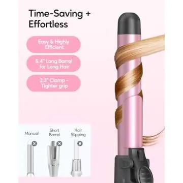 Wavytalk Rotating Curling Iron – Effortless Curls & Waves