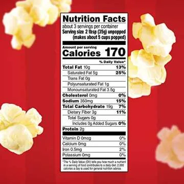 Orville Redenbacher's Movie Theater Butter Popcorn - 12 Tubs