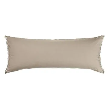 LR Home Polyester Neutral Tan Lumbar Throw Pillow