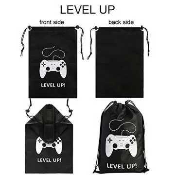 AhlsenL Video Game Party Bags for Kids - 24 Pack