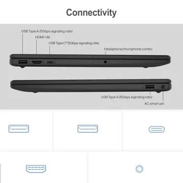 HP 15.6" Laptop - Intel Quad-Core, 16GB RAM, Renewed