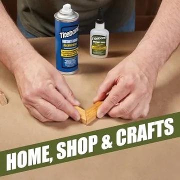 Titebond Instant Bond Thick Adhesive for Quick Repairs