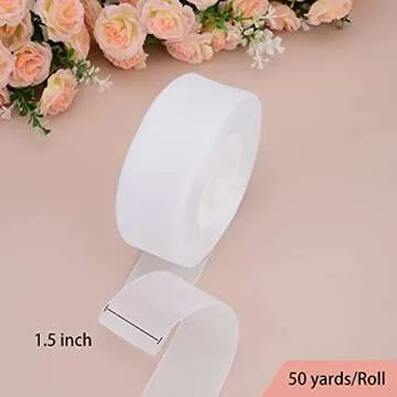 Hapeper Sheer Organza Ribbon for Elegant Wrapping