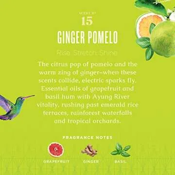 Caldrea Ginger Pomelo Linen Spray - Essential Oil Freshener