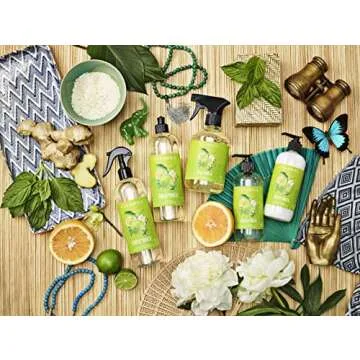 Caldrea Ginger Pomelo Linen Spray - Essential Oil Freshener