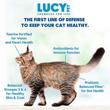 Lucy Pet Products Lucy Pet Cat Salmon, Pumpkin, & Quinoa 10lb