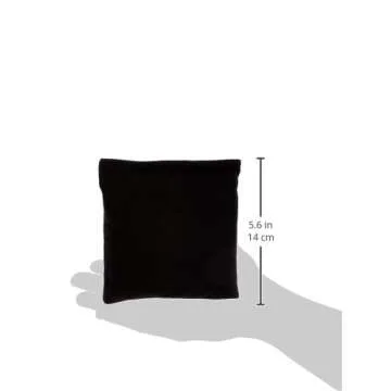 GoSports Cornhole Bean Bags Set of 4 - Regulation All Weather - Black