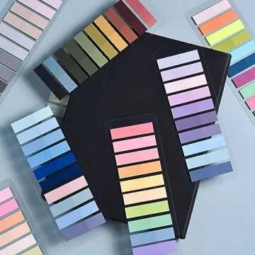 MEMORY FISH 2400pcs Sticky Tabs for Efficient Annotation