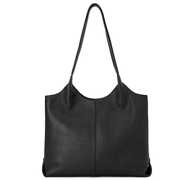 BOSTANTEN Women Leather Tote Bag for Stylish Professionals