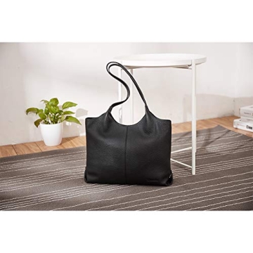 BOSTANTEN Women Leather Tote Bag for Stylish Professionals