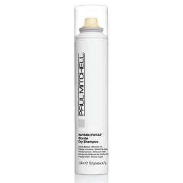 Paul Mitchell Invisiblewear Dry Shampoo, Extends Blowouts, Refreshes Hair, For Fine Hair