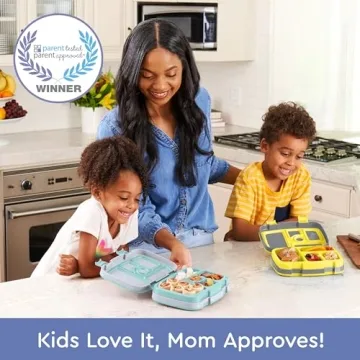 Bentgo Kids Prints Bento-Style Lunch Box for Ages 3-7