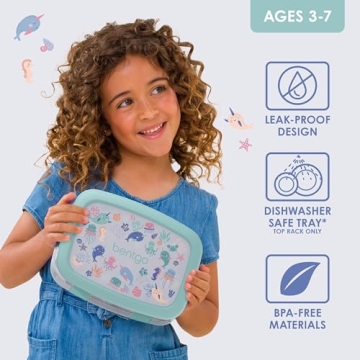 Bentgo Kids Prints Bento-Style Lunch Box for Ages 3-7