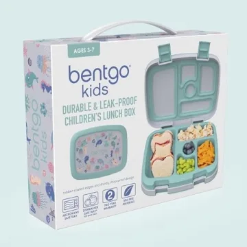 Bentgo Kids Prints Bento-Style Lunch Box for Ages 3-7