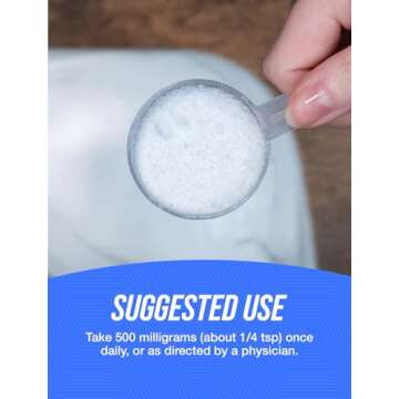 BulkSupplements.com NAD Powder - Nicotinamide Adenine Dinucleotide, NAD Supplement 500mg - for Energy Support, Pure & Gluten Free, 500mg per Serving, 10g (0.35 oz) (Pack of 1)