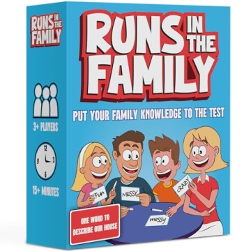 Runs in the Family Fun Board Game for Family Night Experience