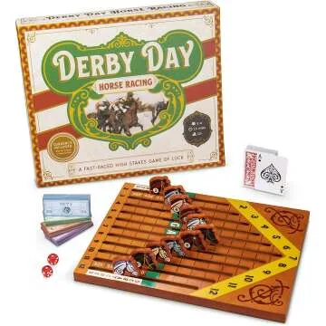 Brybelly Derby Day - Exciting Horse Racing Board Game for All