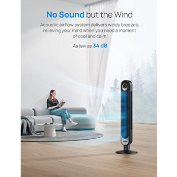 Dreo Smart Tower Fan with WiFi Voice Control