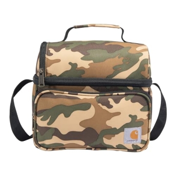 Carhartt Insulated Two Compartment Lunch Cooler Camo