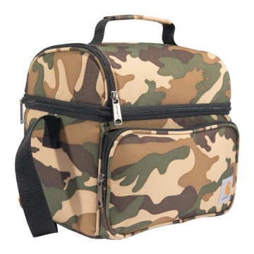 Carhartt Insulated Two Compartment Lunch Cooler Camo