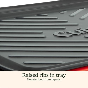 Cuisinart Grilling Prep & Serve Trays - Black & Red