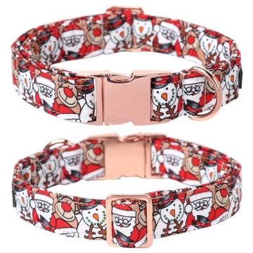 Stylish Christmas Dog Bowtie Collar for All Breeds