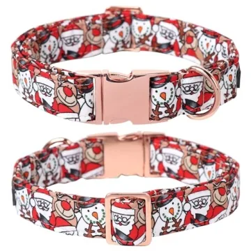 Stylish Christmas Dog Bowtie Collar for All Breeds