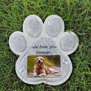 HINUGO Pet Memorial Stones for Indoor & Outdoor Remembrance