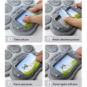 HINUGO Pet Memorial Stones for Indoor & Outdoor Remembrance