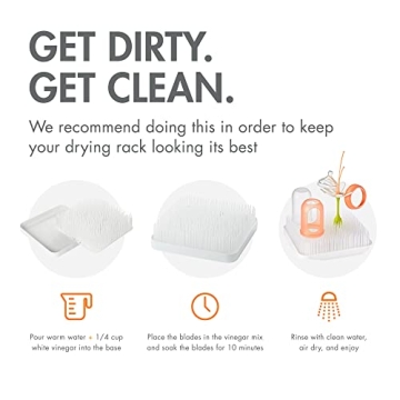 Boon Lawn Countertop Drying Rack - Stylish Baby Drying Solution