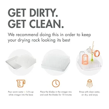 Boon Lawn Countertop Drying Rack - Stylish Baby Drying Solution