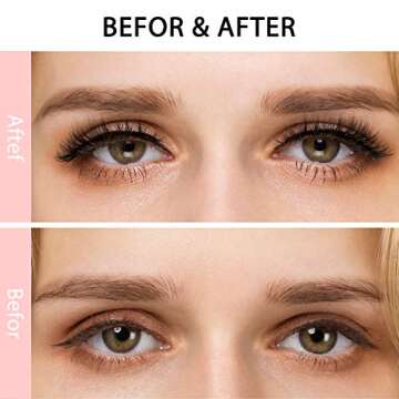 DYSILK False Lashes Fake Eyelashes - Mink Lashes Fluffy 7 Pairs 6D Mink Lashes Wispy Faux Mink Eyelashes Lashes Natural Look Eye Lashes Long Lashes Pack Reusable Eyelashes |007