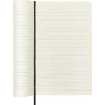 Moleskine Large Soft Cover Notebook 5x8.25" Ruled