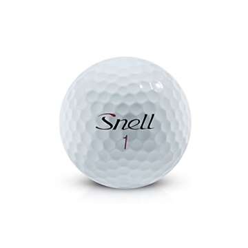 Snell MTB Black My Tour Golf Balls, White (One Dozen)