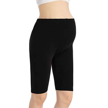 Comfortable Maternity Bermuda Shorts for Expecting Moms