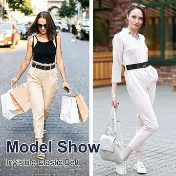 TOURZOO No Show Invisible Belt for Men & Women