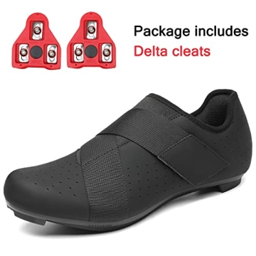 VikoViren Unisex Peloton Cycling Shoes with Delta Cleats