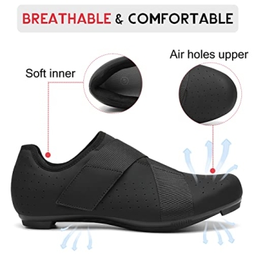 VikoViren Unisex Peloton Cycling Shoes with Delta Cleats