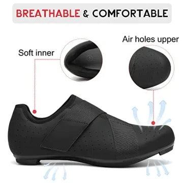 VikoViren Unisex Peloton Cycling Shoes with Delta Cleats