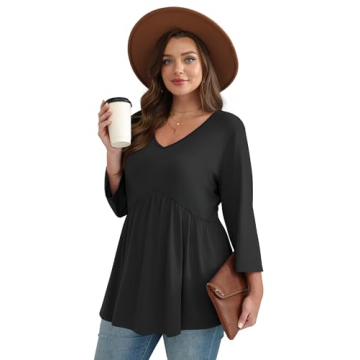 Chic 3/4 Length Sleeve Women's Tops for Every Occasion