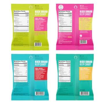 SmartSweets Variety Pack Candy, 1.8oz (Pack of 8), Candy With Low Sugar & Calorie, Healthy Snacks Fo...