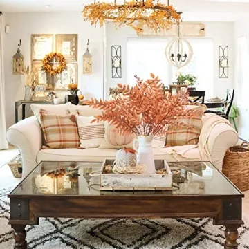 Phliofd Artificial Greenery Stems for Home Decor