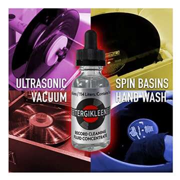 Clean Vintage Vinyl Records Like A Professional Archivist with TergiKleen Tergitol-Based Highly Concentrated Fluid