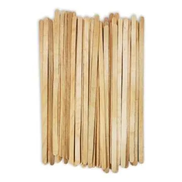 50 7" Inch Wood Paint, Stain, Resin, Epoxy Mixing/Stir Sticks (Pack of 50)