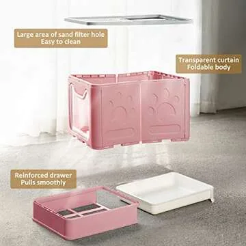 Buy Cat Litter Box with Lid, Stylish & Convenient