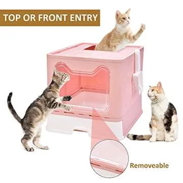 Buy Cat Litter Box with Lid, Stylish & Convenient