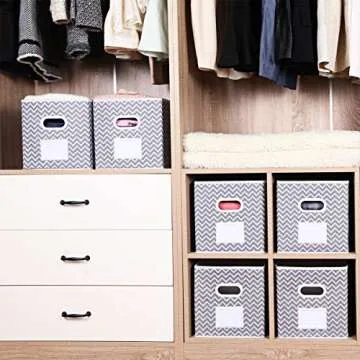 MAX Houser Fabric Storage Bins for Home Organization